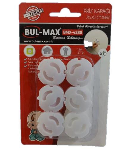 BUL-MAX PRİZ KAPAĞI 6 LI BMX-4288
